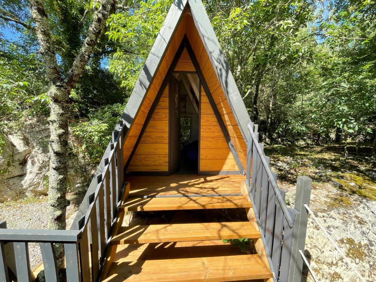 Les Chalets De Labeaume Exterior photo